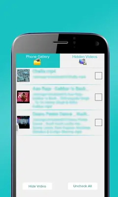 Super Video Hider android App screenshot 0